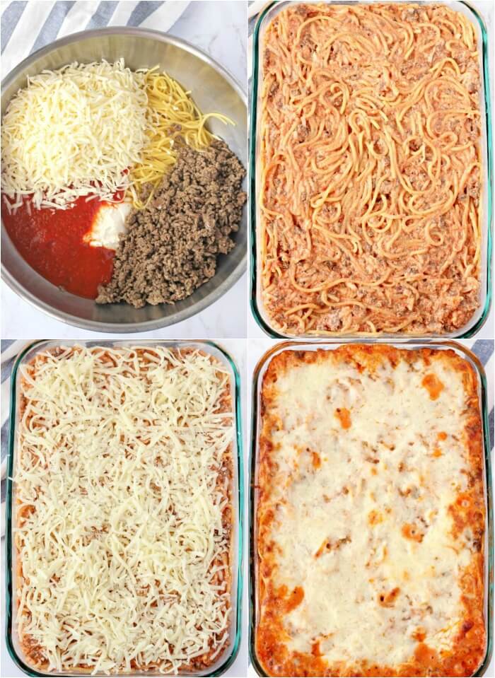HOW TO MAKE BAKED SPAGHETTI