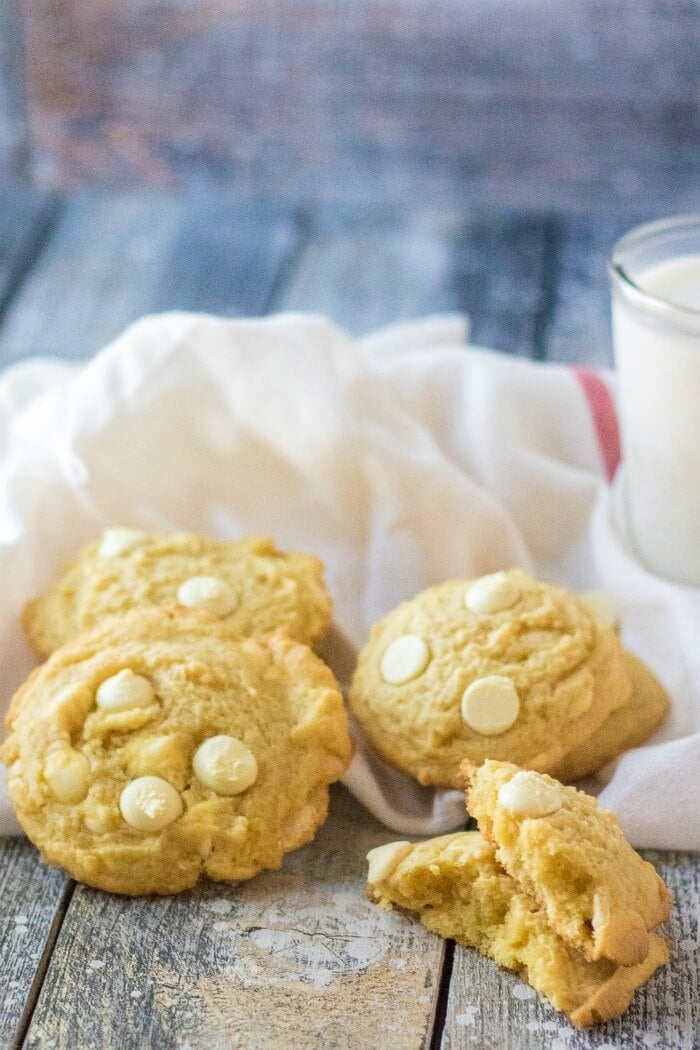 LEMON COOKIES WITH PUDDING