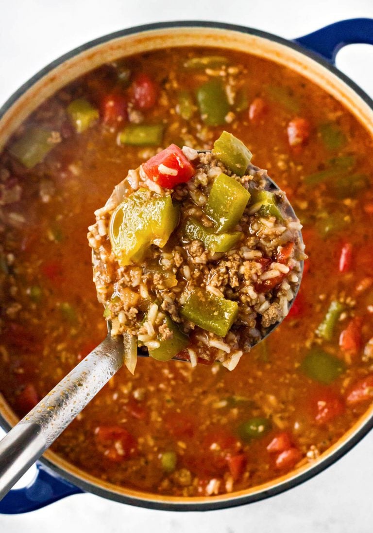 STUFFED PEPPER SOUP