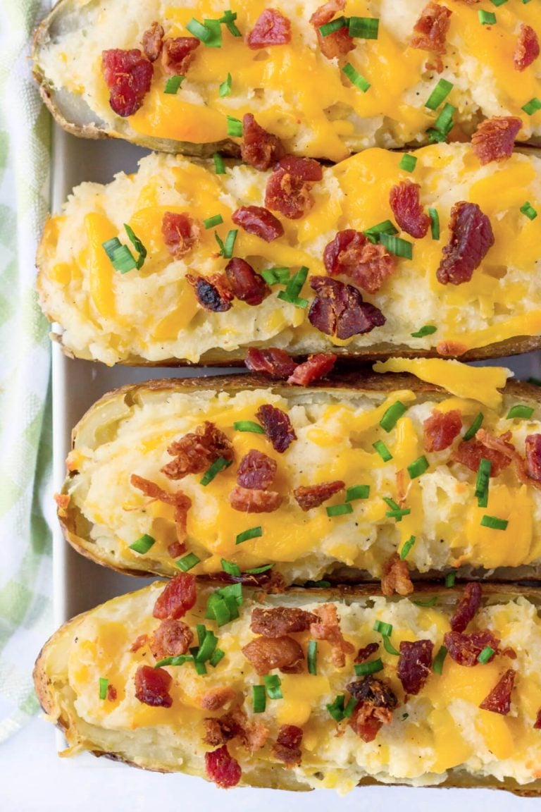 TWICE BAKED POTATO RECIPE