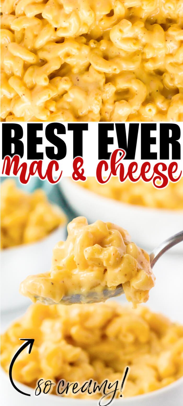 CREAMY STOVETOP MAC AND CHEESE