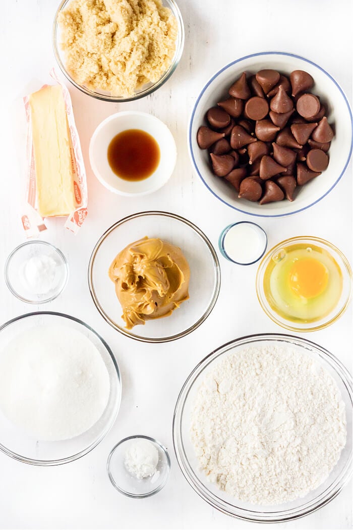 PEANUT BUTTER BLOSSOM INGREDIENTS