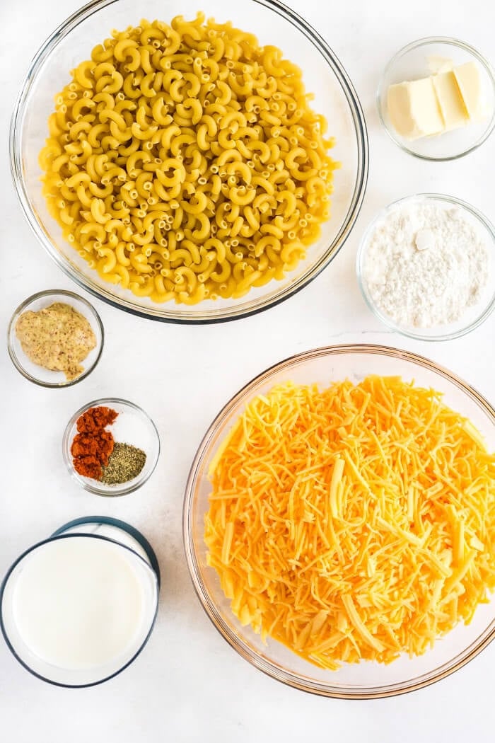 STOVETOP MAC AND CHEESE INGREDIENTS