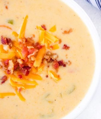 EASY BEER CHEESE SOUP