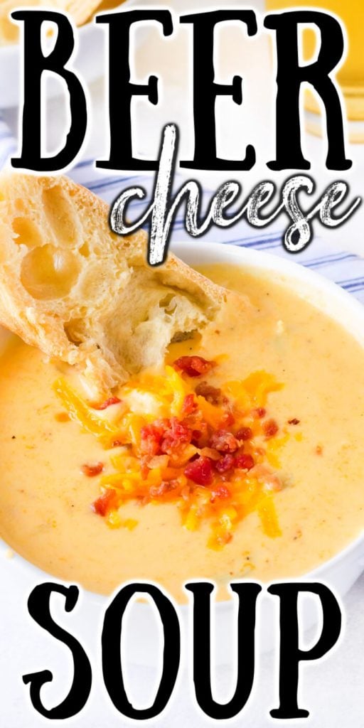 HOMEMADE BEER CHEESE SOUP RECIPE