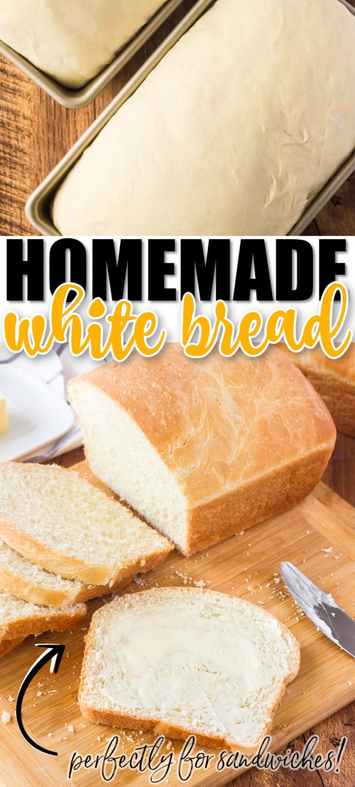 HOMEMADE WHITE BREAD RECIPE