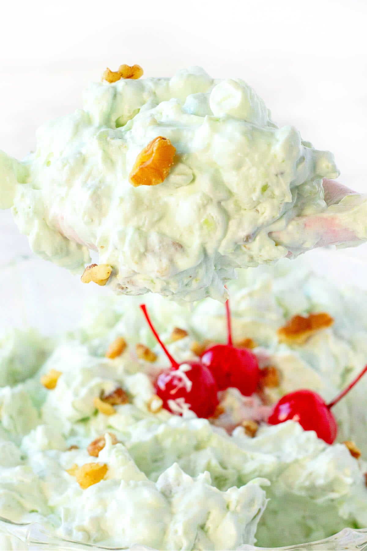 WATERGATE SALAD WITH PISTACHIO PUDDING