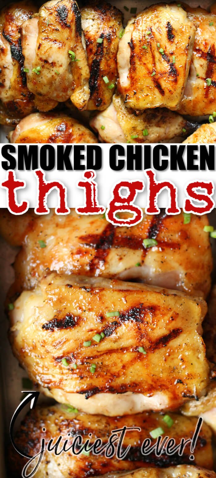 EASY SMOKED CHICKEN THIGHS