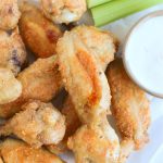 CRISPY GARLIC PARMESAN WINGS