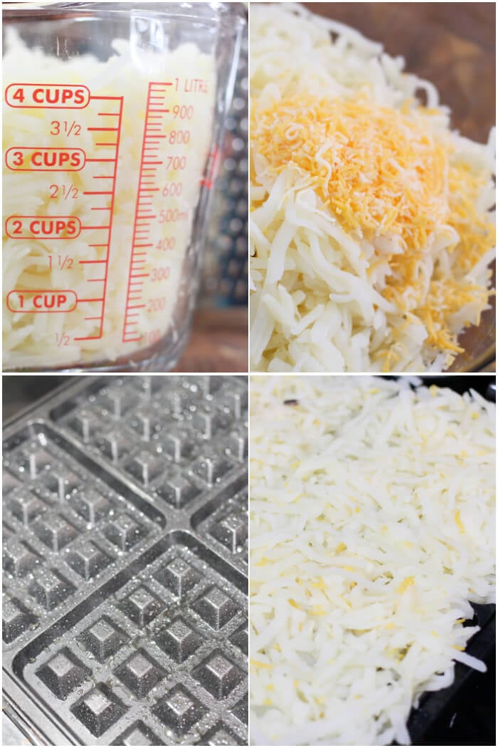HOW TO MAKE HASH BROWN WAFFLES