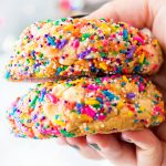 WHITE CHOCOLATE CHIP SPRINKLE COOKIES