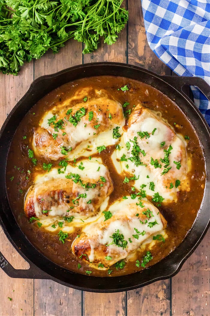 FRENCH ONION SOUP CHICKEN