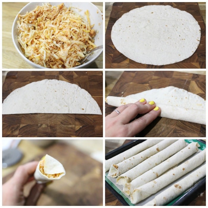 HOW TO MAKE EASY BBQ CHICKEN TAQUITOS