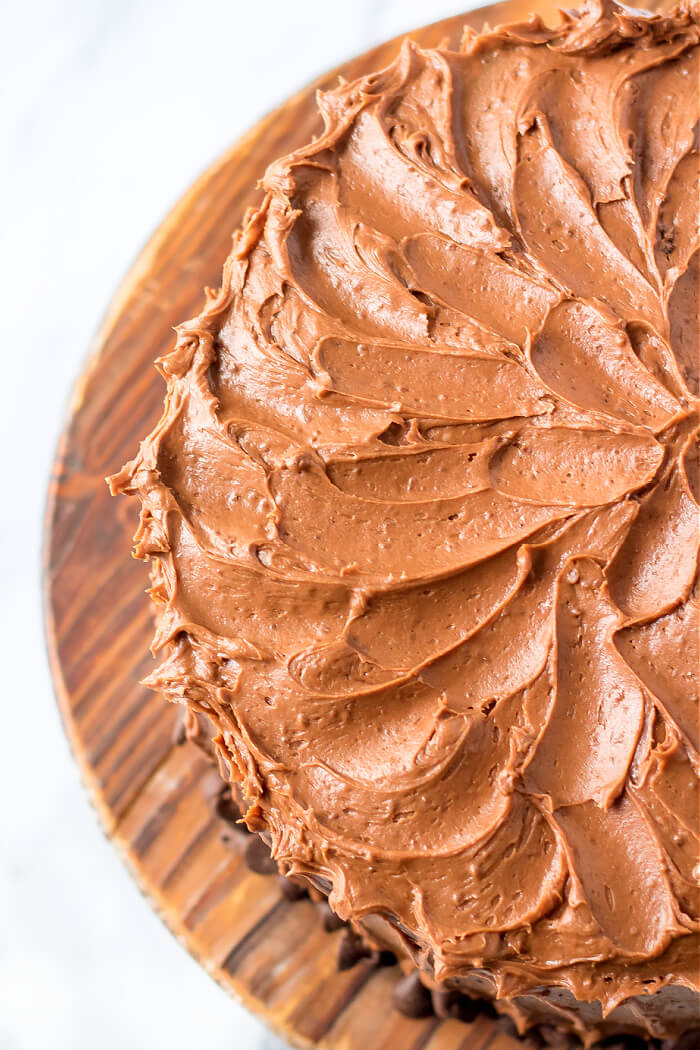 CHOCOLATE BUTTERCREAM FROSTING