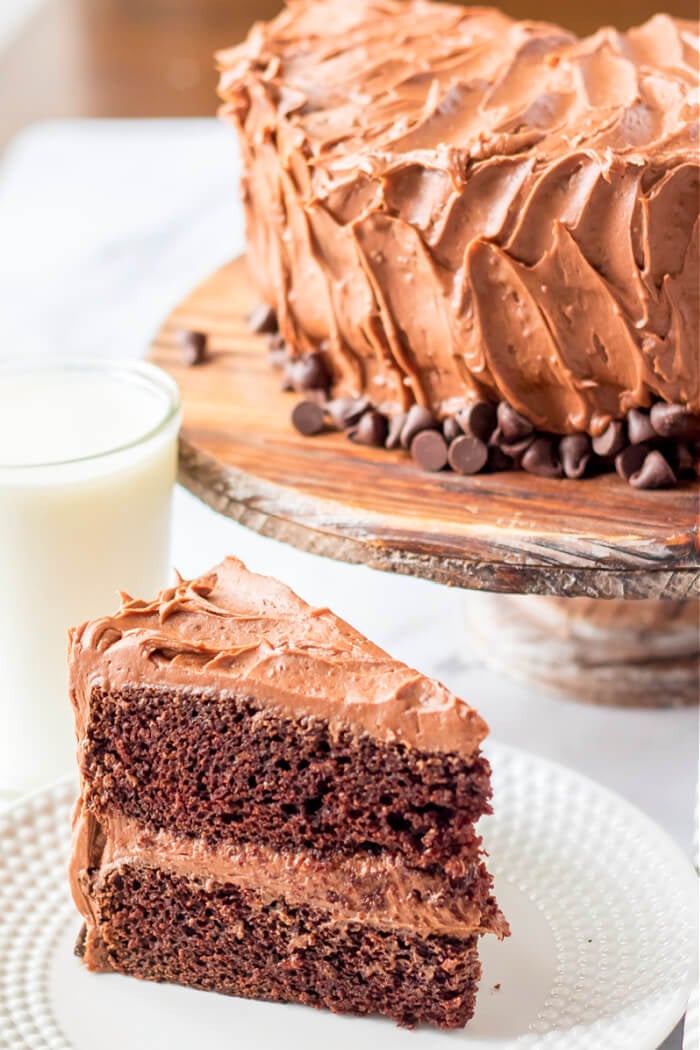 CHOCOLATE CAKE FROSTING