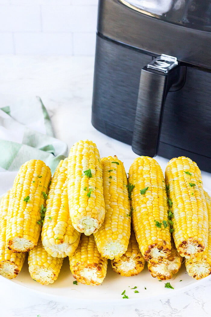 CORN ON THE COB IN THE AIR FRYER