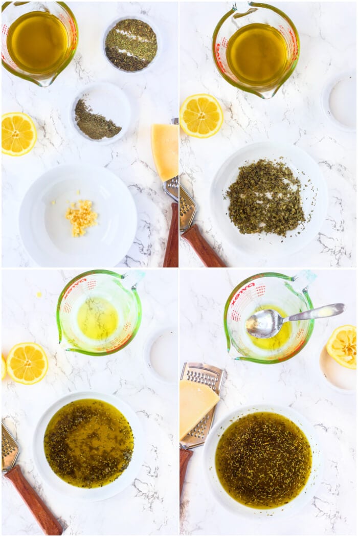 HOW TO MAKE BREAD DIPPING OIL