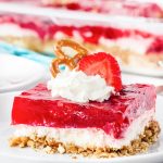 STRAWBERRY PRETZEL SALAD