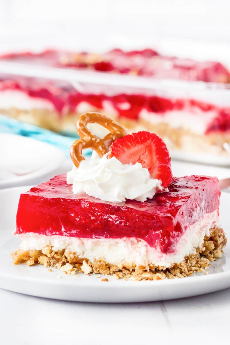 STRAWBERRY PRETZEL SALAD