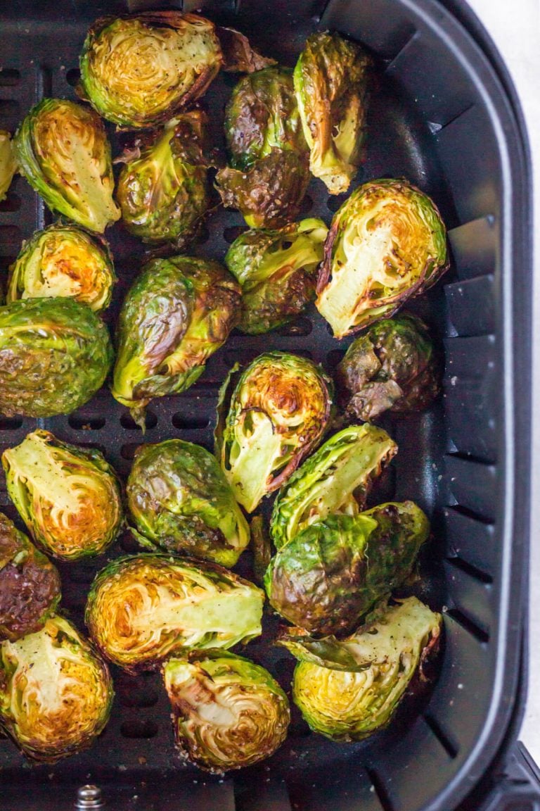 AIR FRYER BRUSSEL SPROUTS