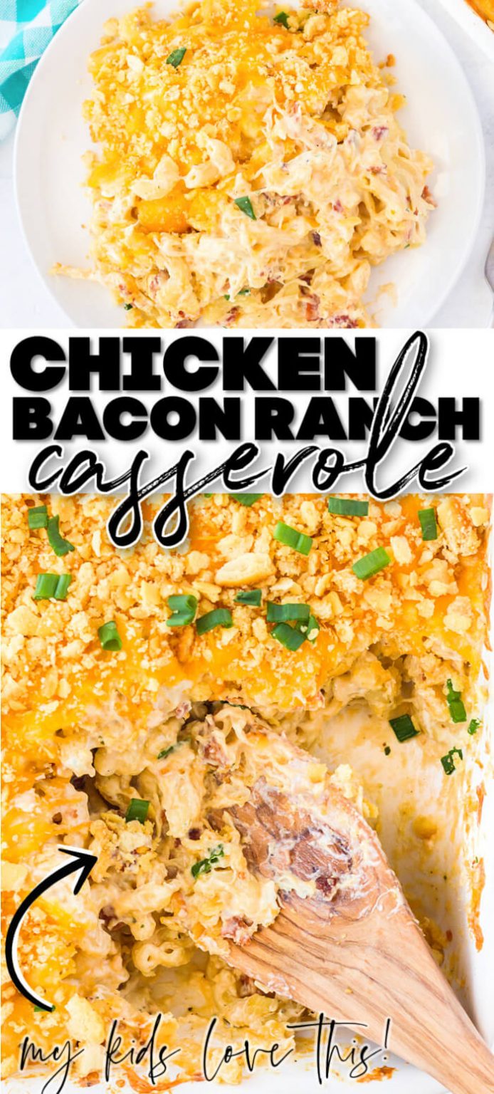Chicken Bacon Ranch Casserole - Mama Loves Food