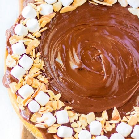 ROCKY ROAD BAKED CHEESECAKE
