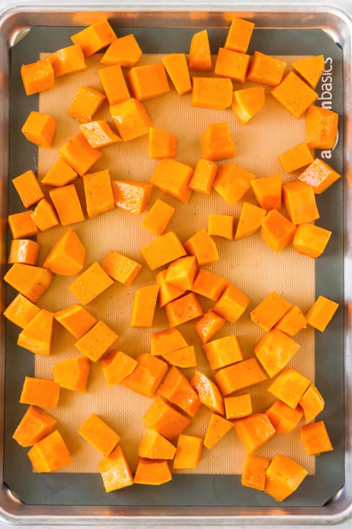 HOW TO ROAST BUTTERNUT SQUASH