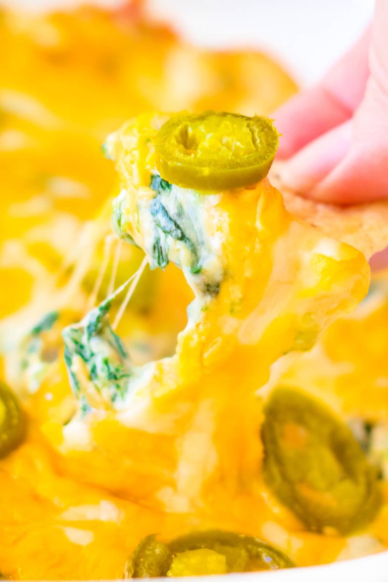 BAKED JALAPENO SPINACH DIP