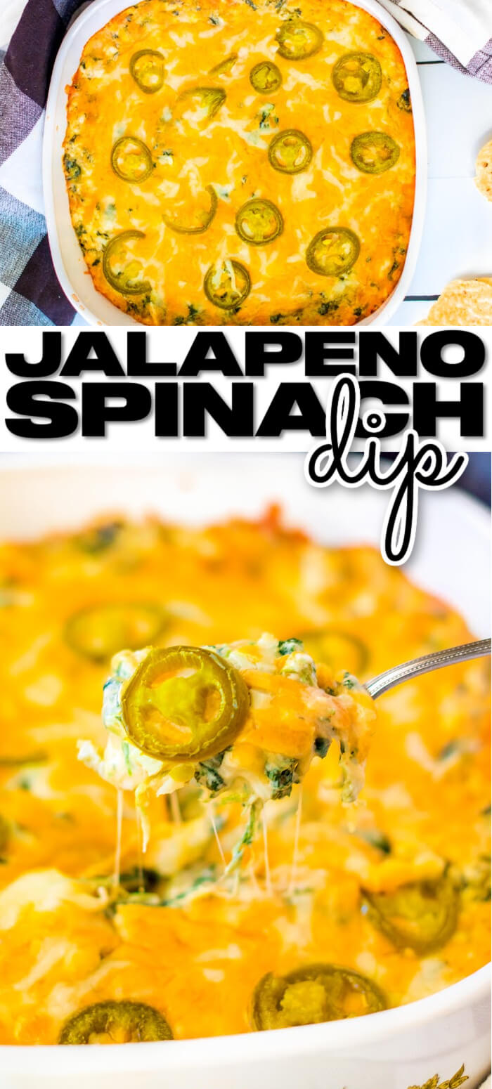 BEST JALAPENO SPINACH DIP