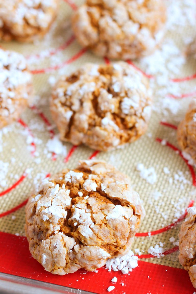 PUMPKIN CRINKLE COOKIE RECIPE