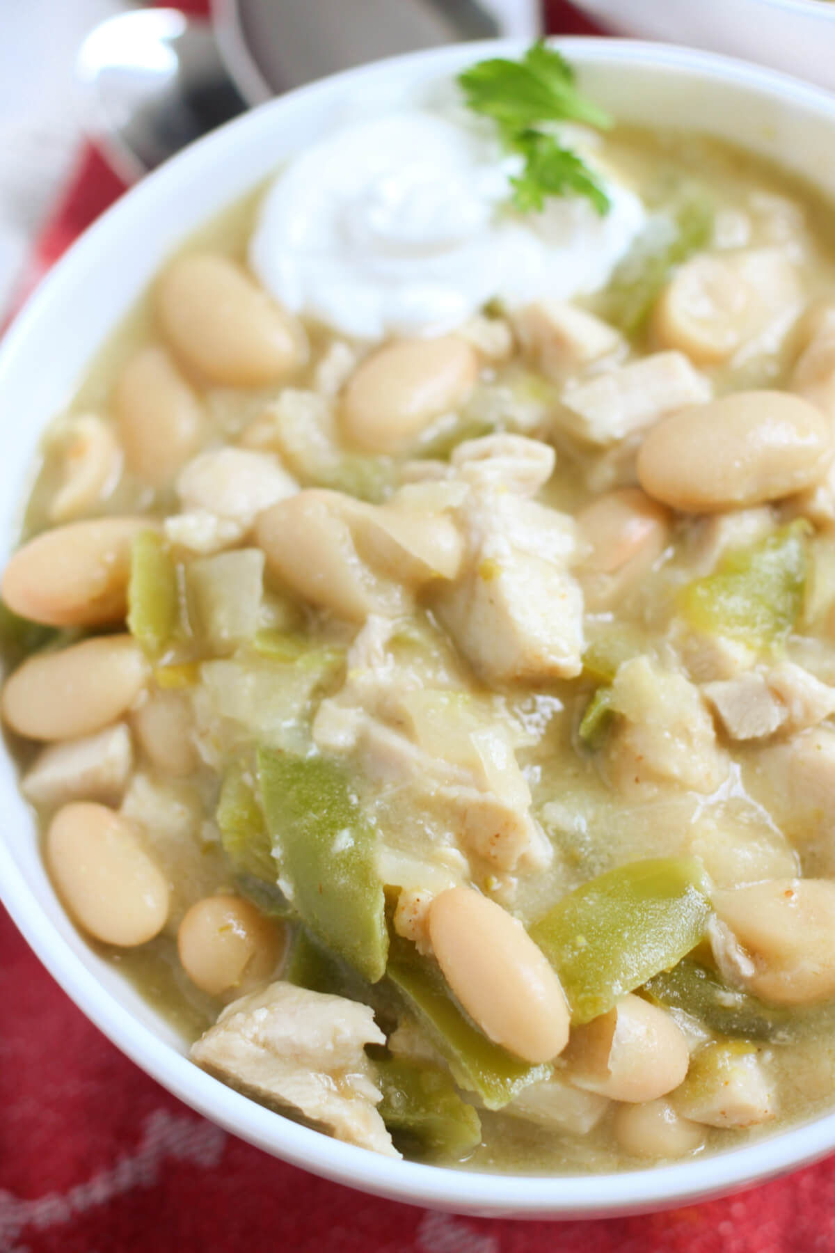 WHITE CHICKEN CHILI