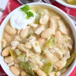 WHITE CHICKEN CHILI INSTANT POT