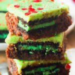 GRINCH BROWNIES