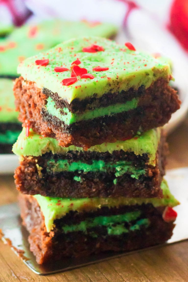 GRINCH BROWNIES