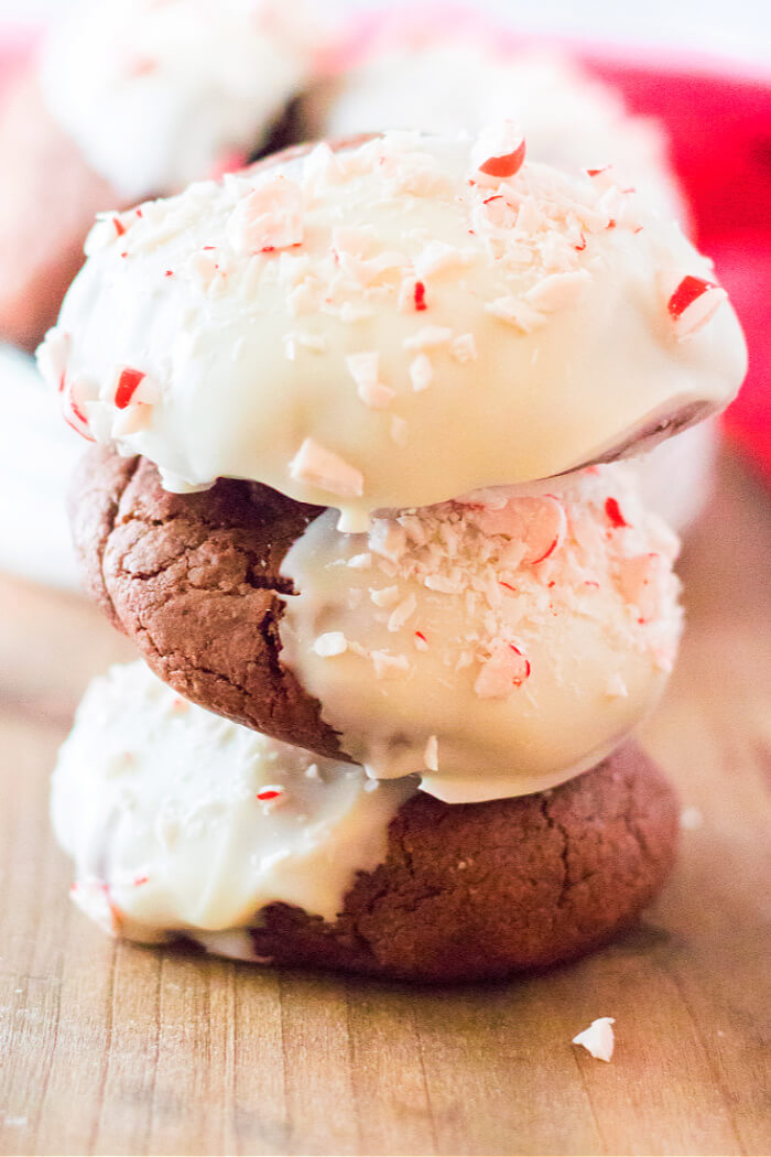 PEPPERMINT CHOCOLATE COOKIES