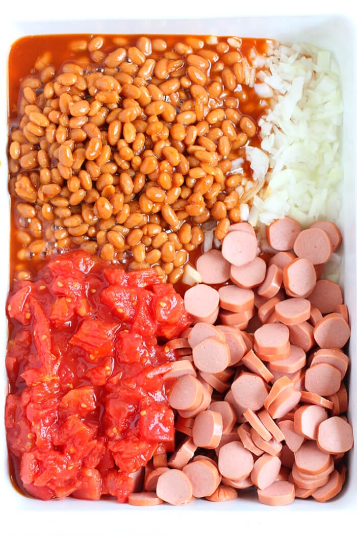 PORK AND BEANS CASSEROLE INGREDIENTS