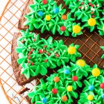 CHRISTMAS TREE BROWNIES RECIPE