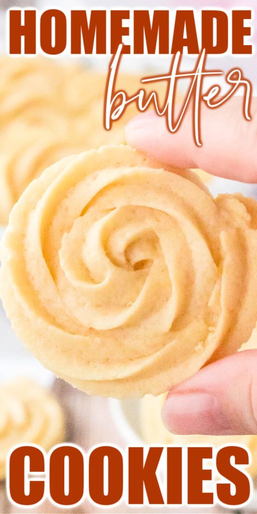 EASY BUTTER COOKIE RECIPE