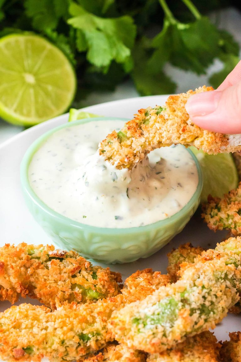 AIR FRYER AVOCADO FRIES RECIPE