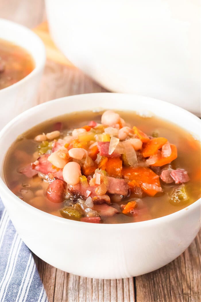 BEAN AND HAM SOUP