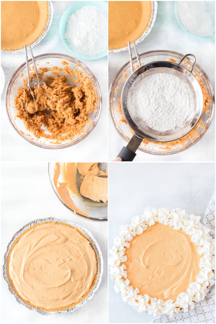 HOW TO MAKE PEANUT BUTTER PIE