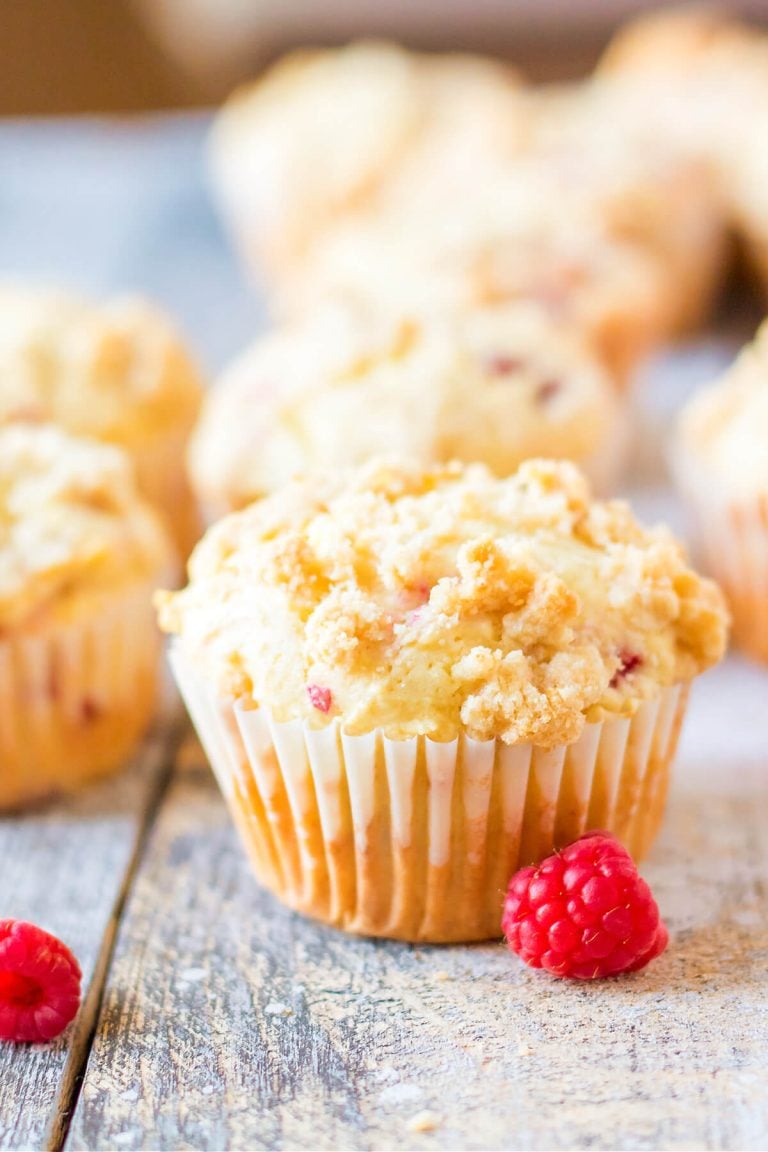 LEMON RASPBERRY MUFFINS