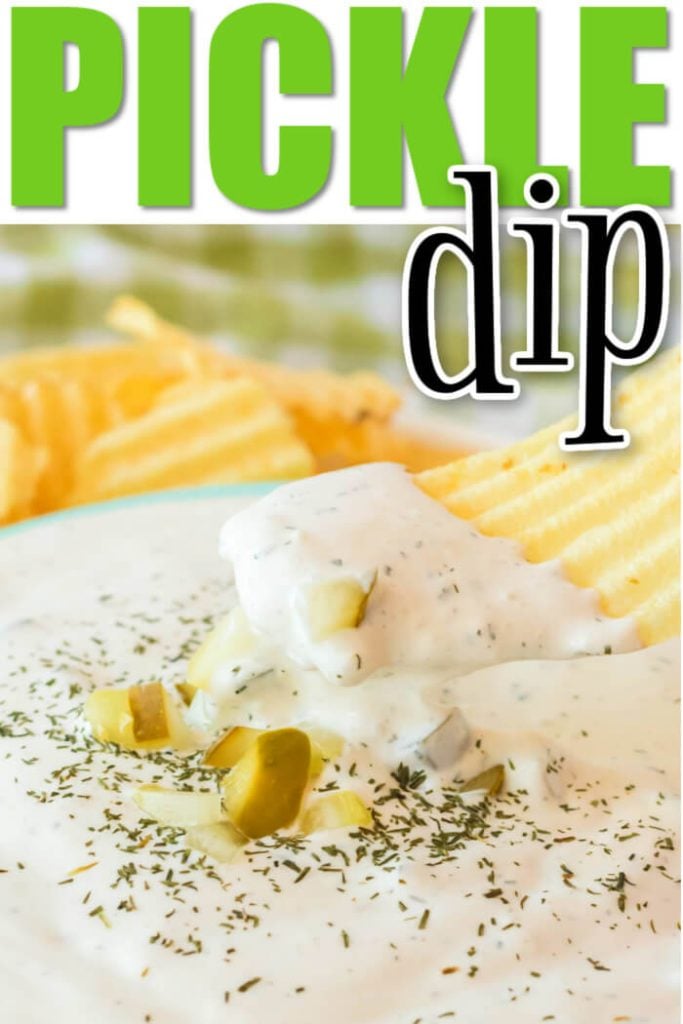EASY DILL PICKLE DIP
