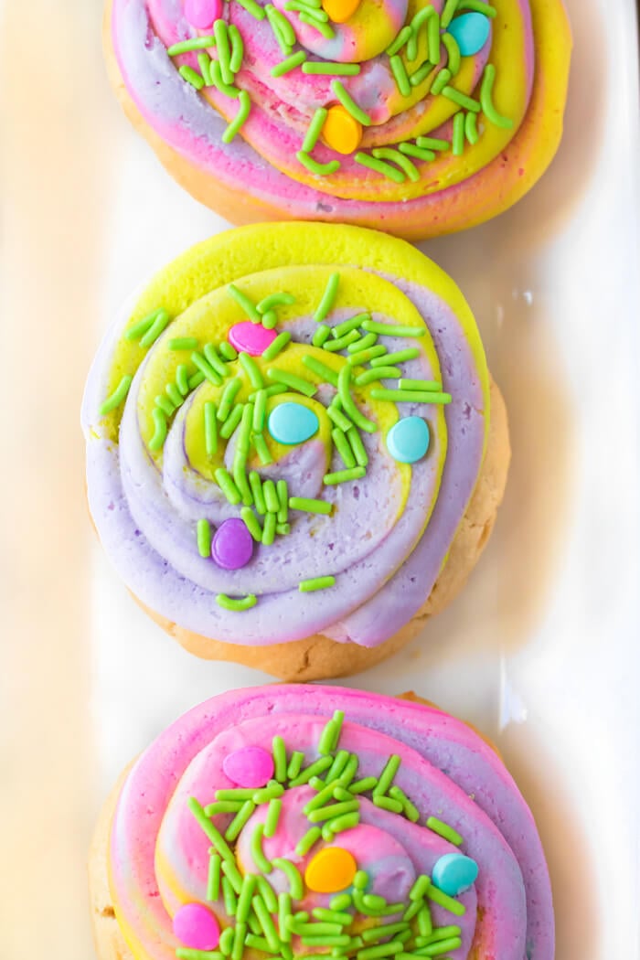FROSTED EASTER COOKIES