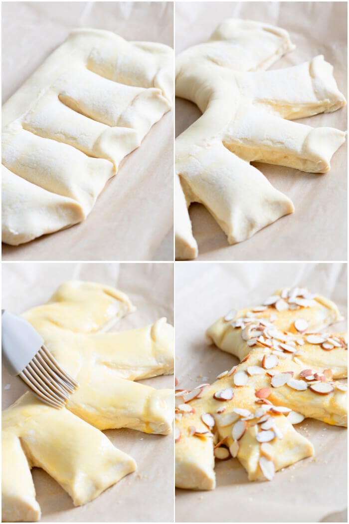 HOW TO MAKE A BEAR CLAW PASTRY