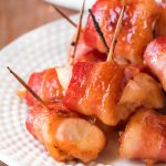 BACON WRAPPED CHICKEN BITES