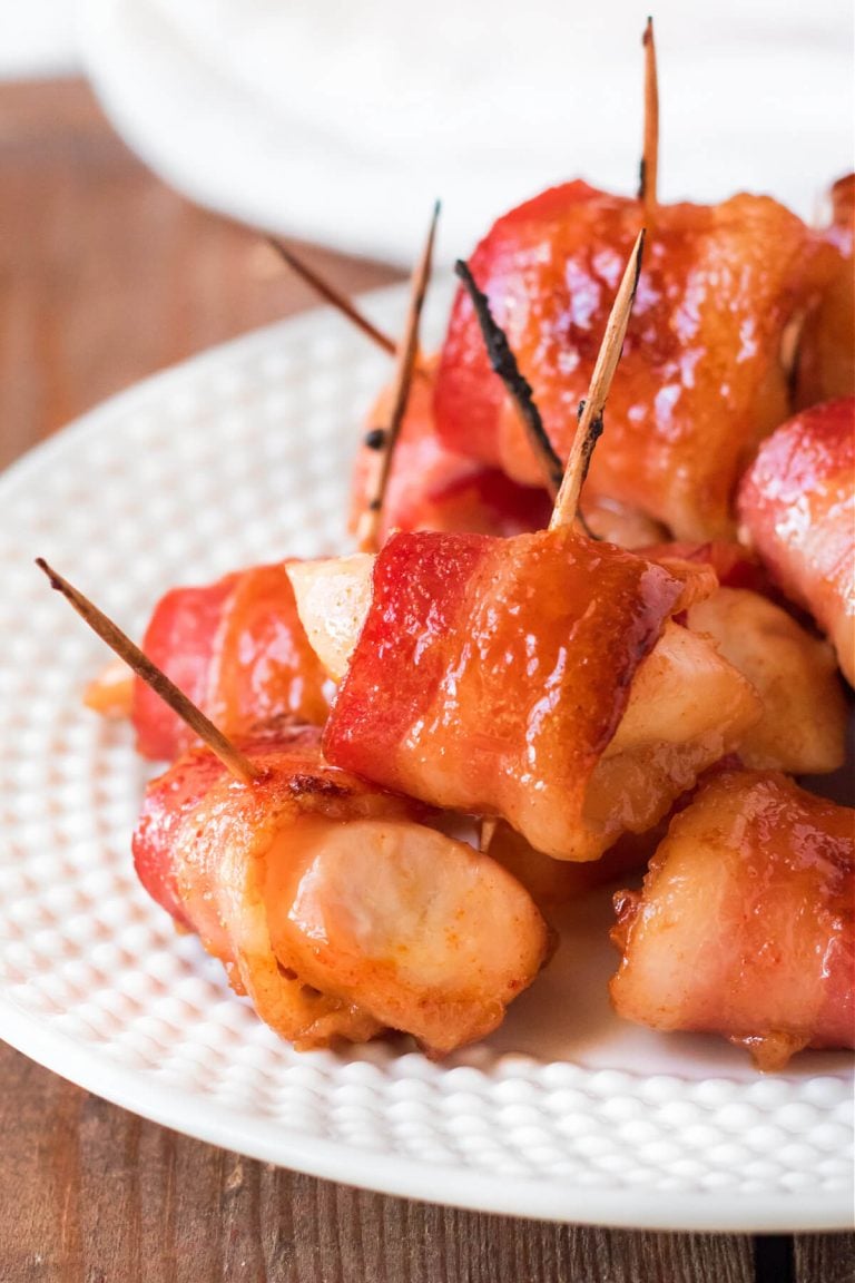 BACON WRAPPED CHICKEN BITES
