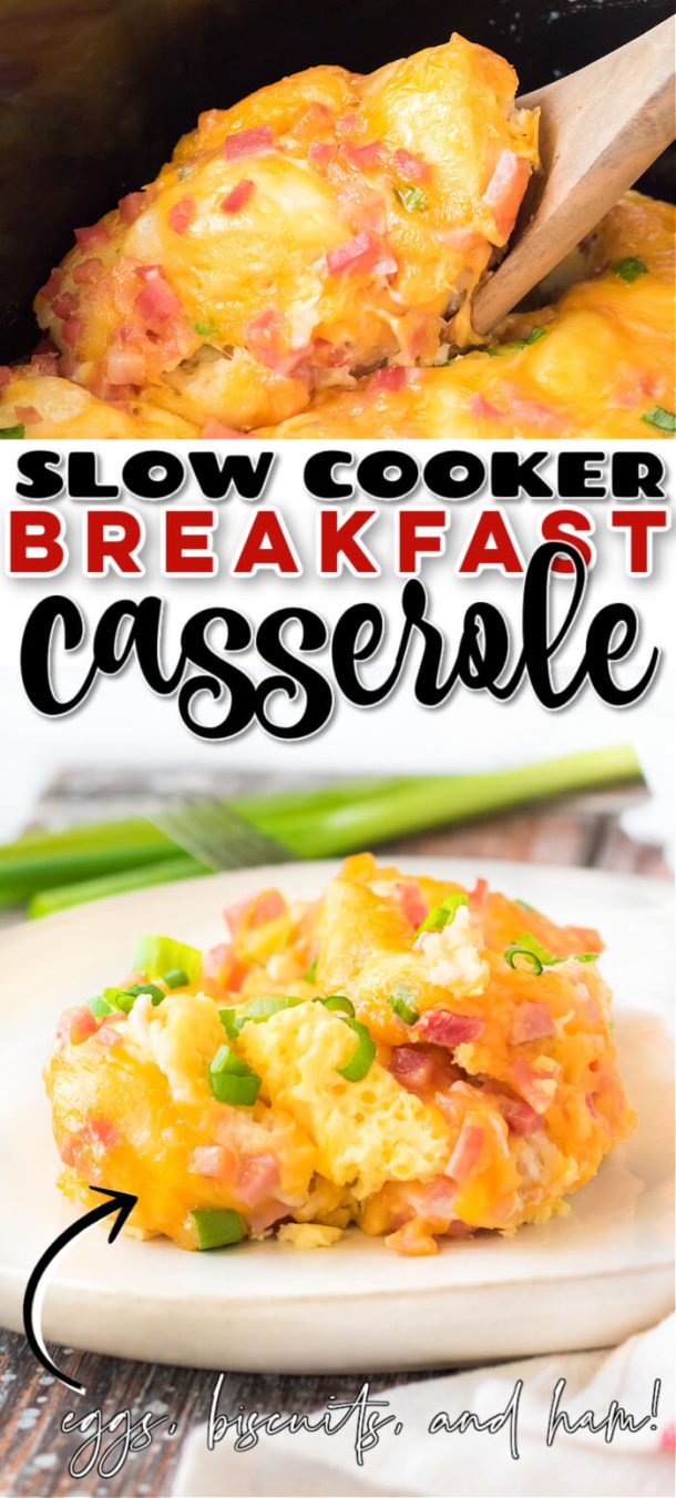 Crockpot Breakfast Casserole - Mama Loves Food