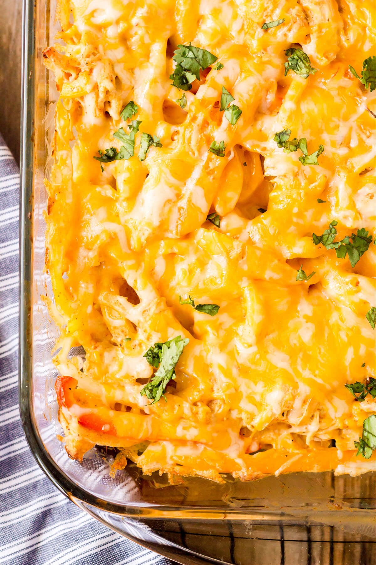 FAJITA CHICKEN CASSEROLE