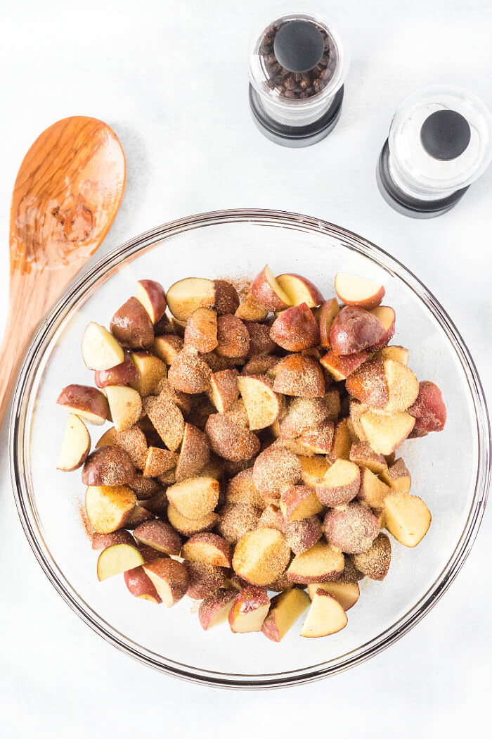 HOW TO MAKE AIR FRYER POTATOES
